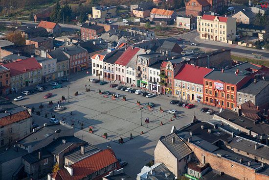 Lotnicze, PL, Kujawsko-Pom. Stare miasto w Golubiu-Dobrzyniu.
